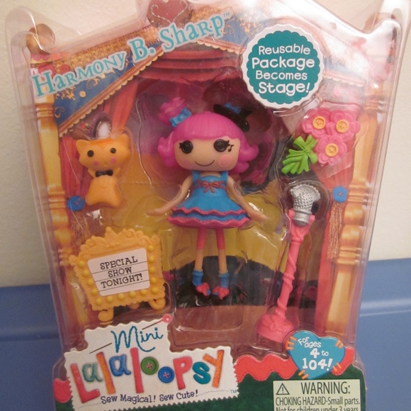 Mini Lalaloopsy #7 Harmony B. Sharp NIB - Picture 1 of 1